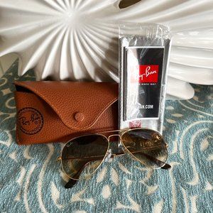 Ray-Ban Aviator Metal Sunglasses RB3025 001/51